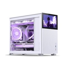 Jonsbo D31 Mesh Screen White Mini Tower Case - Sleek Design, Optimal Cooling & Ultimate Performance
